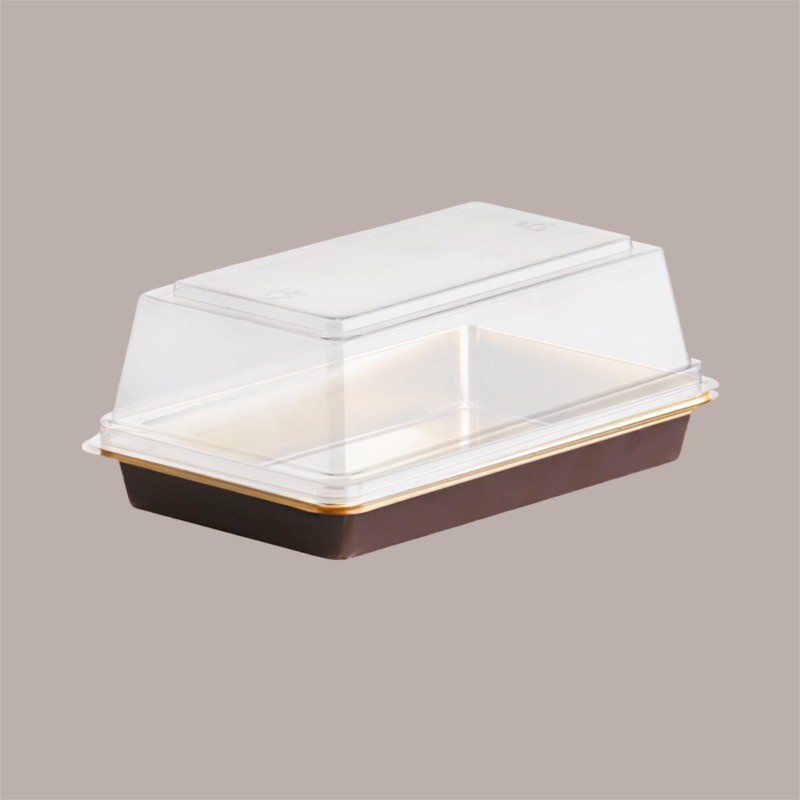 Vaschetta Monouso per Tiramisù e Dolci al Cucchiaio Monoporzione Colore Oro 15,5x10H2,3 cm 50 pezzi [e5b682e8]