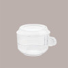 Coperchio coppa Kaffà Trasparente 170 cc Diametro 7,8 cm 100 pezzi [91a88769]