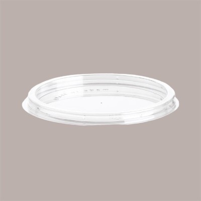 Coperchio Piatto Senza Foro per Coppa FLY Trasparente Dm 8,5 cm H0,7 cm 100 pezzi [46d77567]