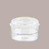 Coperchio Piatto con Foro a Croce per Coppetta MIA Trasparente Dm 9,3 cm H1,22 cm 100 pezzi [8d1ae56e]