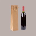 Shopper Busta in Carta per Bottiglie 750 ml Natural Edition 10+9x39 cm 20 Pezzi [dc4a3856]