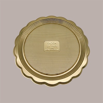 Vassoio Tondo Nero MEDORO Dm18 cm ALCAS per Dolci Torte 100 pezzi [451c0a58]