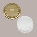 Vassoio Tondo Nero MEDORO Dm18 cm ALCAS per Dolci Torte 100 pezzi [e9ab664d]