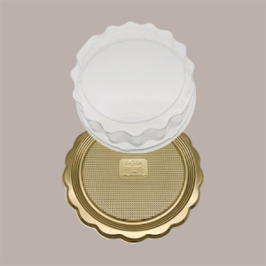 Coperchio Dm18 H6,5 cm per Vassoio Medoro Dm 18 cm Alcas 10 pezzi [e2a29050]