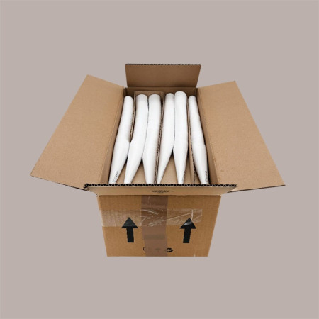 Pirottino Sottocono in Carta Bianca 1227 Kraft per Coni Gelato 2560 pezzi [013867aa]