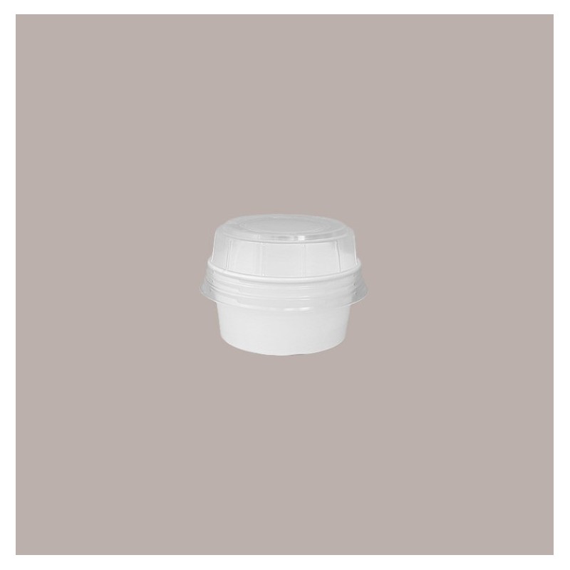 Coppetta Gelato Dessert Grande Carta Bianca Politenata 160cc 250 pezzi [1d8a05ad]