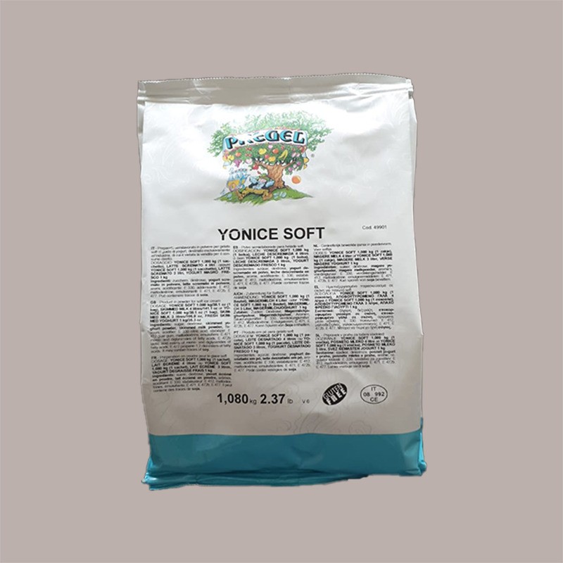 Frozen Yonice Pregel Preparato in Polvere al Gusto di Yogurt per Macchina Soft Gelato 1,08 Kg [a4cf6281]