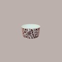 Coppette Gelato in Carta, Bianco e Nero, 70cc Impilabili Black&White 250 pezzi [86bda768]