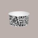 Coppette Gelato in Carta, Bianco e Nero, 70cc Impilabili Black&White 250 pezzi [9b710bf0]