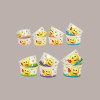 Coppette Gelato in Carta 80cc Impilabili grafica Emoticon Emoji 250 pezzi [5b337560]