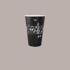 Bicchiere Bibite Fredde in Cartone Bianco e Nero ideale per Frappè Yogurt Gelato Granita grafica Black&White B/37 10 [8ac0ea66]