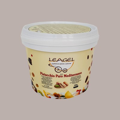 Pistacchio Mediterraneo Puro Pasta Concentrata ideale per Gelato Dolci Leagel 3,5 Kg [680d1610]