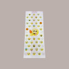 Sacchetto Carta Politenato Antigrasso grafica Gelato Emoticon Emoji 14+10x34cm 500 pezzi [18a3895a]