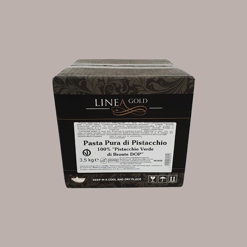 Pistacchio Puro Verde di Bronte DOP Pasta Concentrata per Gelato e Dolci Leagel 3,5 Kg [42cab73b]