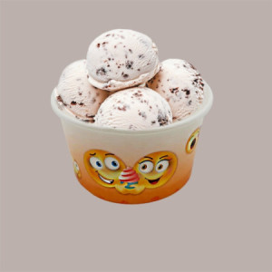 Coppette Gelato in Carta 140cc Impilabili grafica Emoticon Emoji 200 pezzi