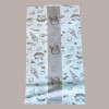 Sacchetto Carta Politenato Grafica Gelato Tono su Tono 14+10x34cm 500 pezzi [8b12b2ff]
