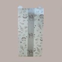Sacchetto Carta Antigrasso Grafica Gelato Tono su Tono 17+10x40cm 500 pezzi [ba48d20f]