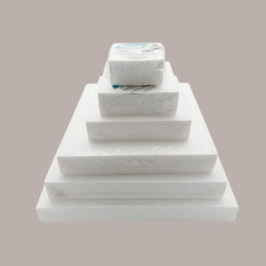 Base per Torta in Polistirolo Quadrata 30x30 cm H 5 cm 6 pezzi [dc82195d]