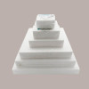 Base per Torta in Polistirolo Quadrata 40x40 cm H 5 cm 6 pezzi [d2dba85e]
