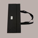 Borsa Shopper Carta Nera Elegance 35+10x15 cm 10 pezzi [eca81ee2]