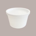 Carapina Sorbettiera per Pozzetto Gelato Cilindrica 2,5 Lt con Coperchio Plastica Bianca 22 pezzi [c8f74c82]