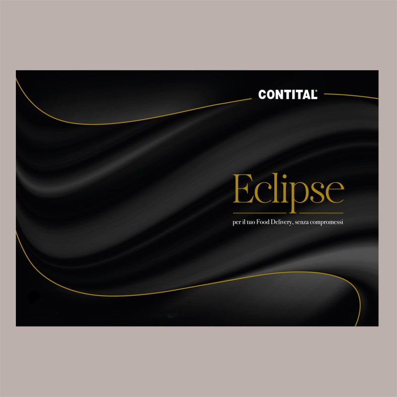 Contenitore Alluminio Oro Nero 4 Porzioni Eclipse per Microonde  236x185H49mm AS221530 50 pezzi [f540b86a]