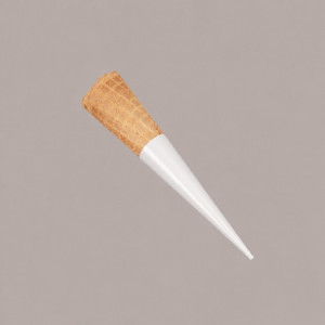 Pirottino Sottocono in Carta Bianca 1227 Kraft per Coni Gelato 2560 pezzi [1196400c]