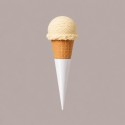 Pirottino Sottocono in Carta Bianca 1227 Kraft per Coni Gelato 2560 pezzi [a68b8108]