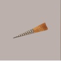 Pirottino Sottocono in Carta Tortora a Pois Bianchi per Coni Gelato codice 1227 2560 pezzi [e52103b6]