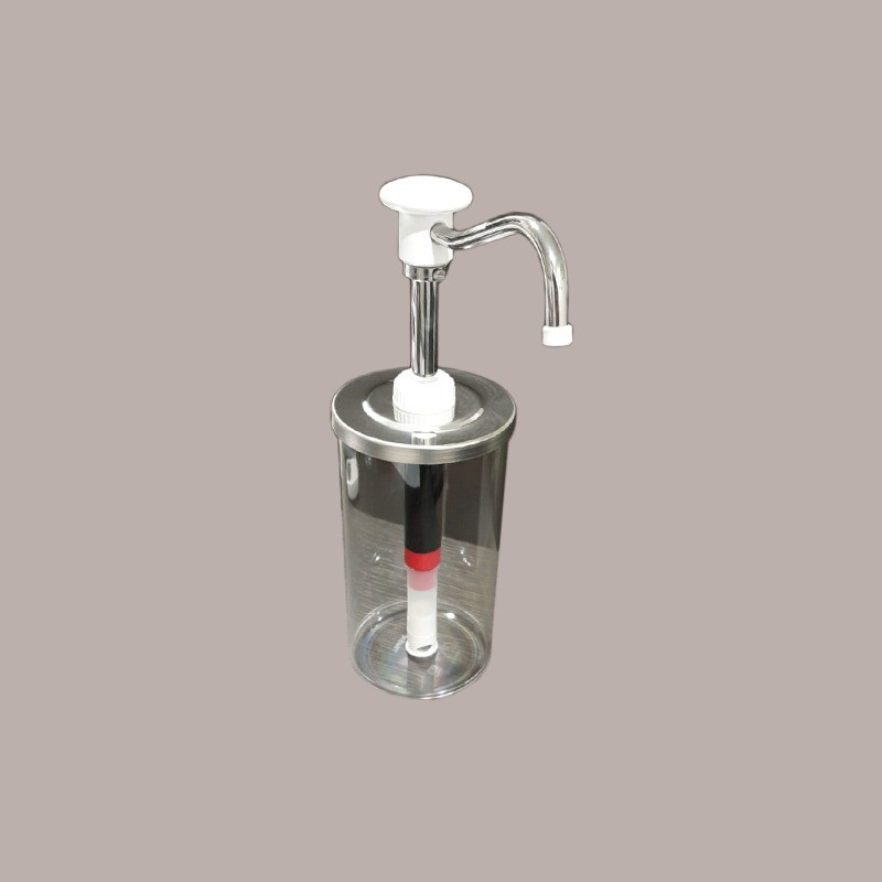 Distributore Dosatore Dispenser per Salse Creme Spalmabili Marmellate Finiture Bianche 1650 ml [5c05f68a]