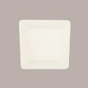 Piatto Biodegradabile Eco Quadrato 20x20 Carta Polpa Cellulosa 50 pezzi [3312da69]