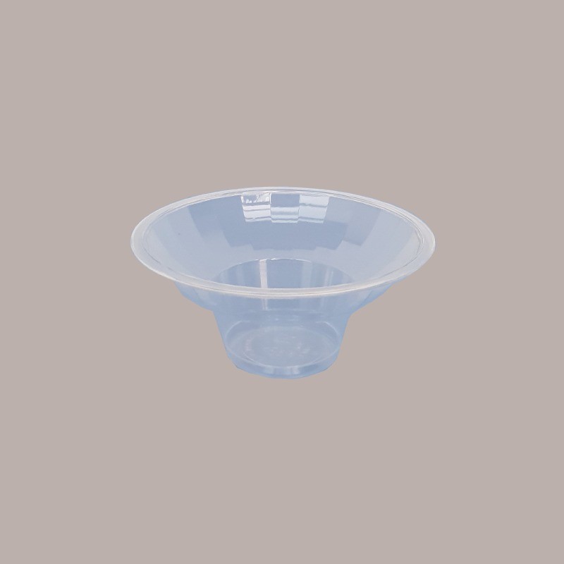 Coppa Yogurt Gelato Svasata Bassa Yogosoft Pet Trasparente 150cc 100 pezzi [e3cdeb85]