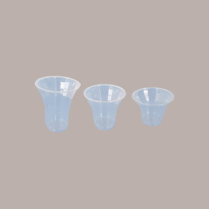 Coppa Yogurt Gelato Svasata Bicchiere Alto Yogosoft Pet Trasparente 330cc 100 pezzi [ecbea724]