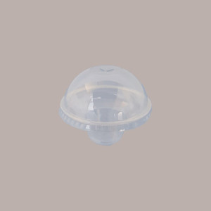 Coperchio Pet a Cupola Trasparente per Coppa Yogosoft 150B 100 pezzi [00c1e1ba]