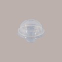 Coperchio Pet a Cupola Trasparente per Coppa Yogosoft 150B 100 pezzi [00c1e1ba]