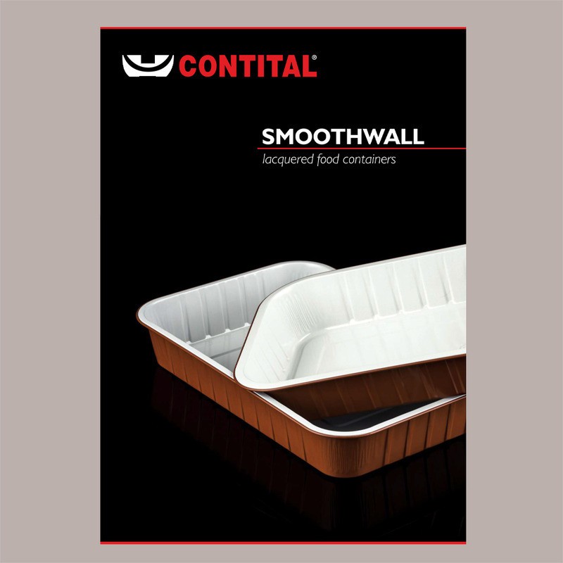 Contenitore Alluminio Terracotta interno bianco laccato 8 Porzioni Smothwall  322x262H60mm AS223600 25 pezzi [9c2c6a69]