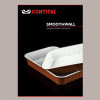 Contenitore Alluminio Terracotta interno bianco laccato 8 Porzioni Smothwall  322x262H60mm AS223600 25 pezzi [9c2c6a69]