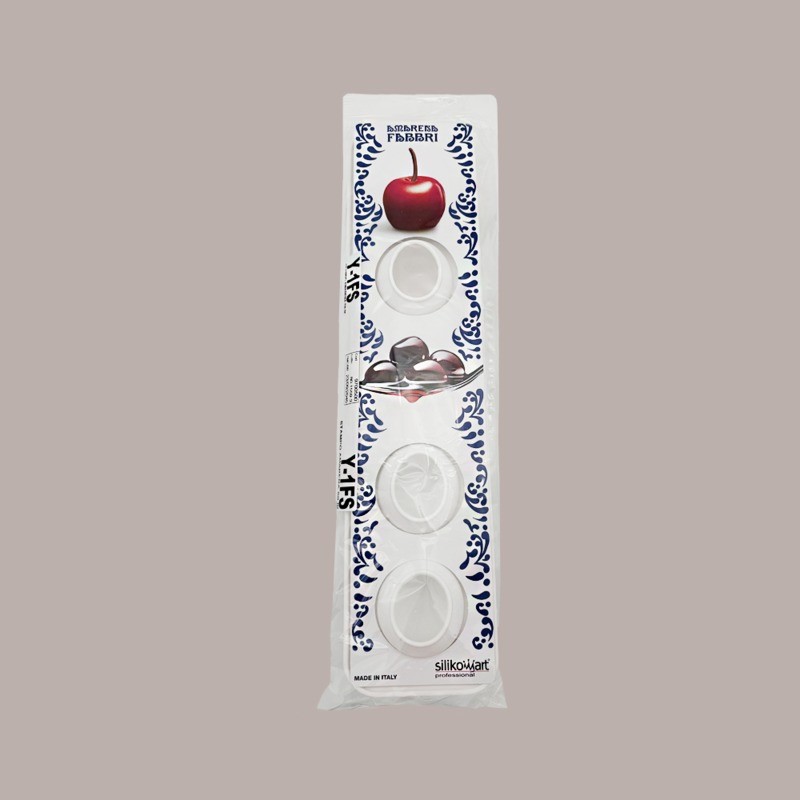 Stampo in Silicone a 5 Impronte per Dolci Monoporzione a Forma di Amarena FABBRI [bcfc9835]