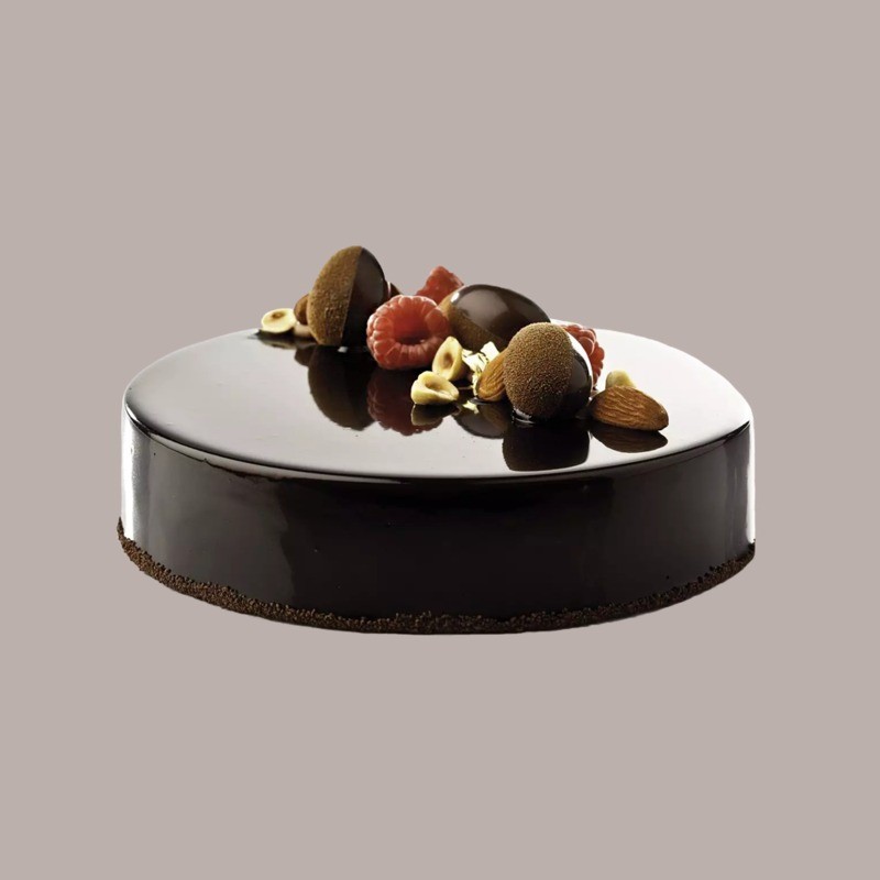 Stampo Disco in Silicone Nero per Monoporzione Dolci e Salati Dm 10 cm H 2 cm [bc756d5c]