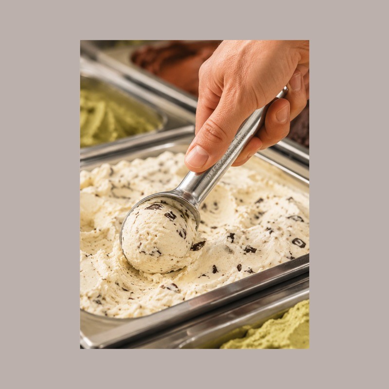 Cucchiaio Porzionatore Palline per Gelato in Alluminio Capacità 42 gr [c5e7909c]