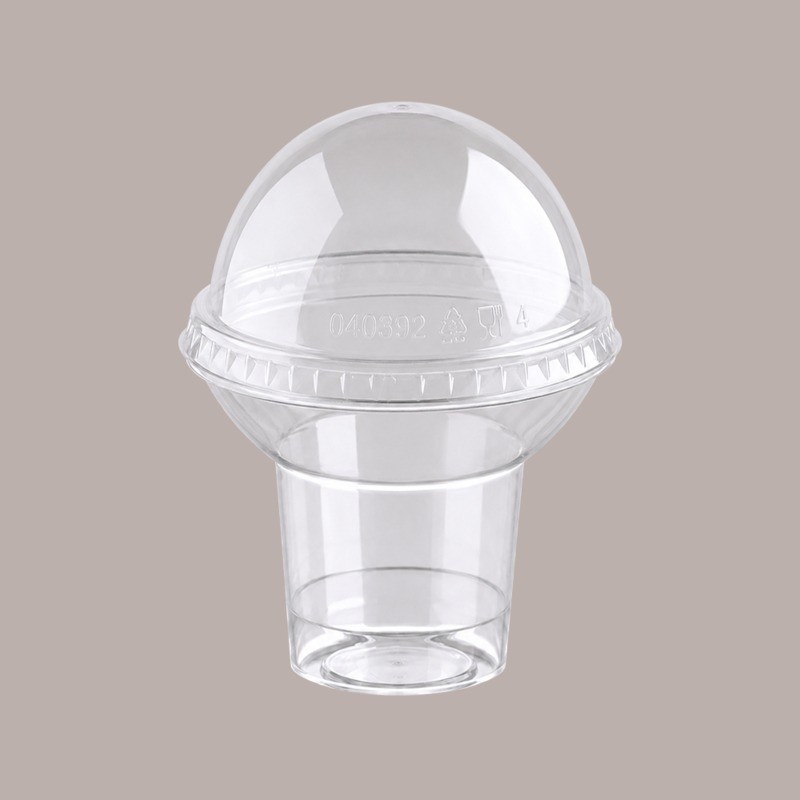 Coperchio Bombato Trasparente per Bicchiere Go Yo 200cc 040292 100 pezzi [94f2cbd3]