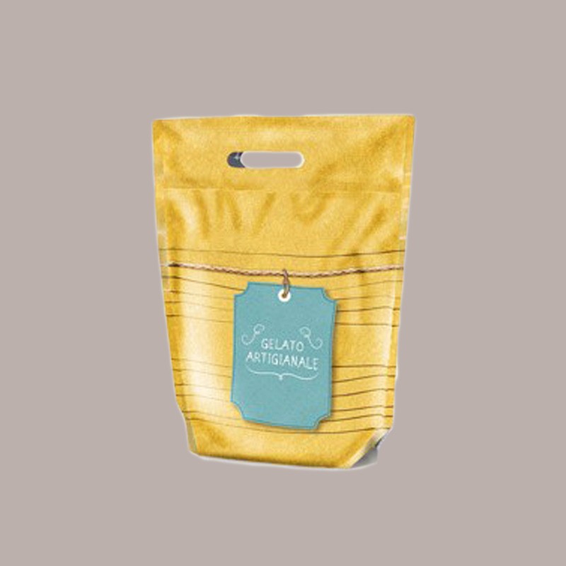 Vasetto Barattolino per Gelato con coperchio Trasparente 1000 cc 50 pezzi [8277701a]