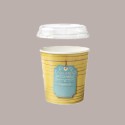 Vasetto Barattolino per Gelato Artiginale con coperchio 500 cc ALCAS 50 pezzi [7ee69a24]