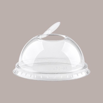 Coperchio Bombato Trasparente per Bicchiere Go Yo 260cc 432BB 100 pezzi [5d4630ee]