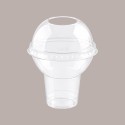 Coperchio Bombato Trasparente per Bicchiere Go Yo 260cc 432BB 100 pezzi [846073e3]