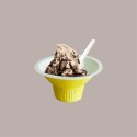 Coppetta Yogurt Gelato 100cc Carta Compostabile Bio Gialla Go Yo 50 pezzi [296910a3]