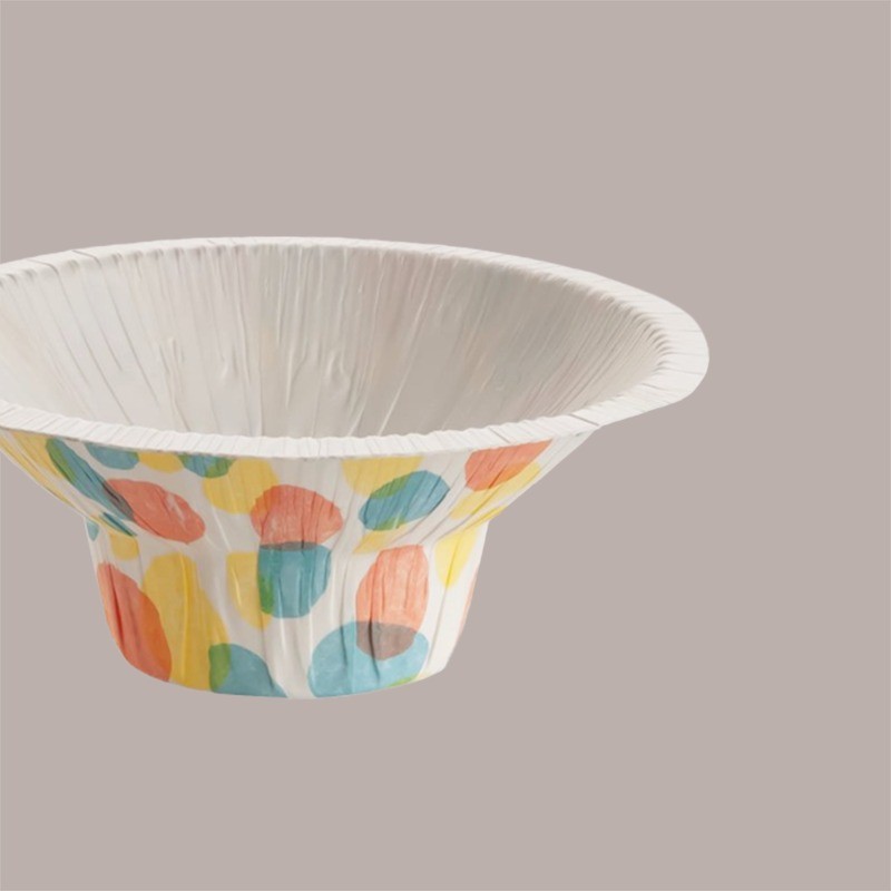 Coppetta Yogurt Gelato 100cc in Carta Riciclabile Grafica Pois Go Yo 50 pezzi [557e9810]