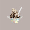 Coppetta Svasata per Yogurt Gelato in Carta Riciclabile Grafica Pois Go Yo 200cc 50 pezzi [a15e5af4]