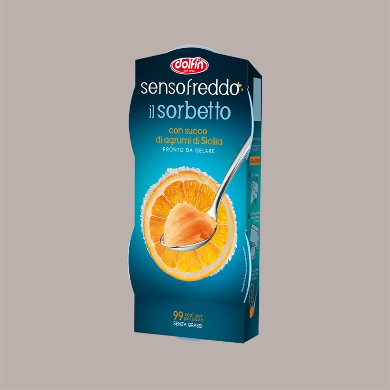 Granita Siciliana Agrumi di Sicilia Dolfin Senso Freddo Pronta da Gelare 12 x 100 Ml (6 astucci da 2) [e6473227]