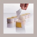 Stampo Monouso in Plastica Bianco per Semifreddi Bavaresi One Strip Dm160H40mm 10 pezzi [0f486217]